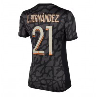 Paris Saint-Germain Lucas Hernandez #21 Replica Third Shirt Ladies 2023-24 Short Sleeve